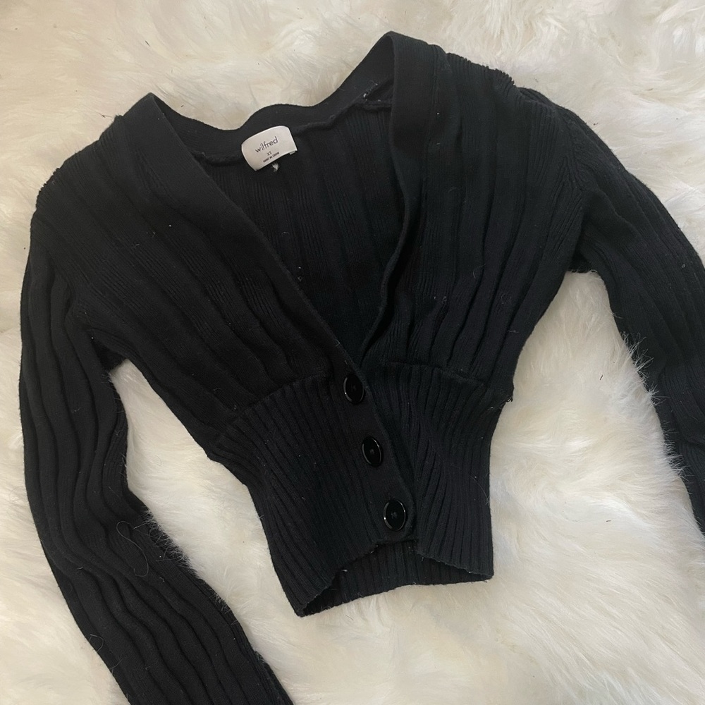 xs aritzia plunge sweater - Picture 1 of 4